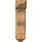 Ekena Millwork Funston Arts and Crafts Smooth Bracket w/ Offset Brace, Western Red Cedar, 7 1/2"W x 18"D x 30"H BKT0806X18X30FST03SWR - alternate 4